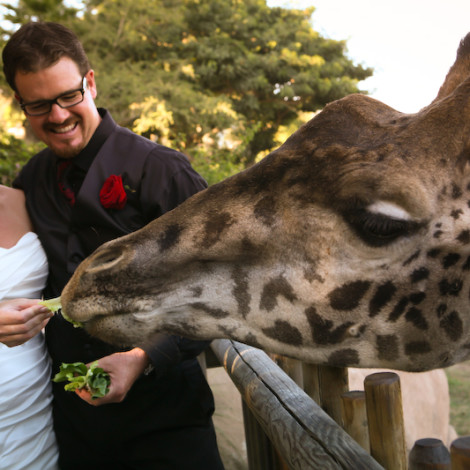 Santa Barbara Zoo Wedding – Morgan and Brian